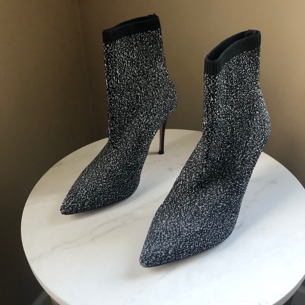 Something Navy Sparkly boots